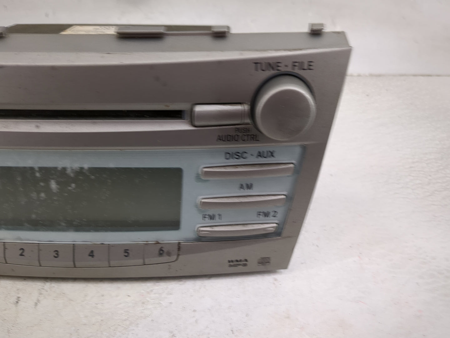 2007-2009 Toyota Camry Radio AM FM Cd Player Receiver Replacement P/N:86120-06180 122000-82101101 Fits Fits 2007 2008 2009 O