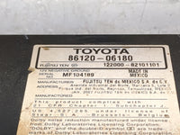 2007-2009 Toyota Camry Radio AM FM Cd Player Receiver Replacement P/N:86120-06180 122000-82101101 Fits Fits 2007 2008 2009 O