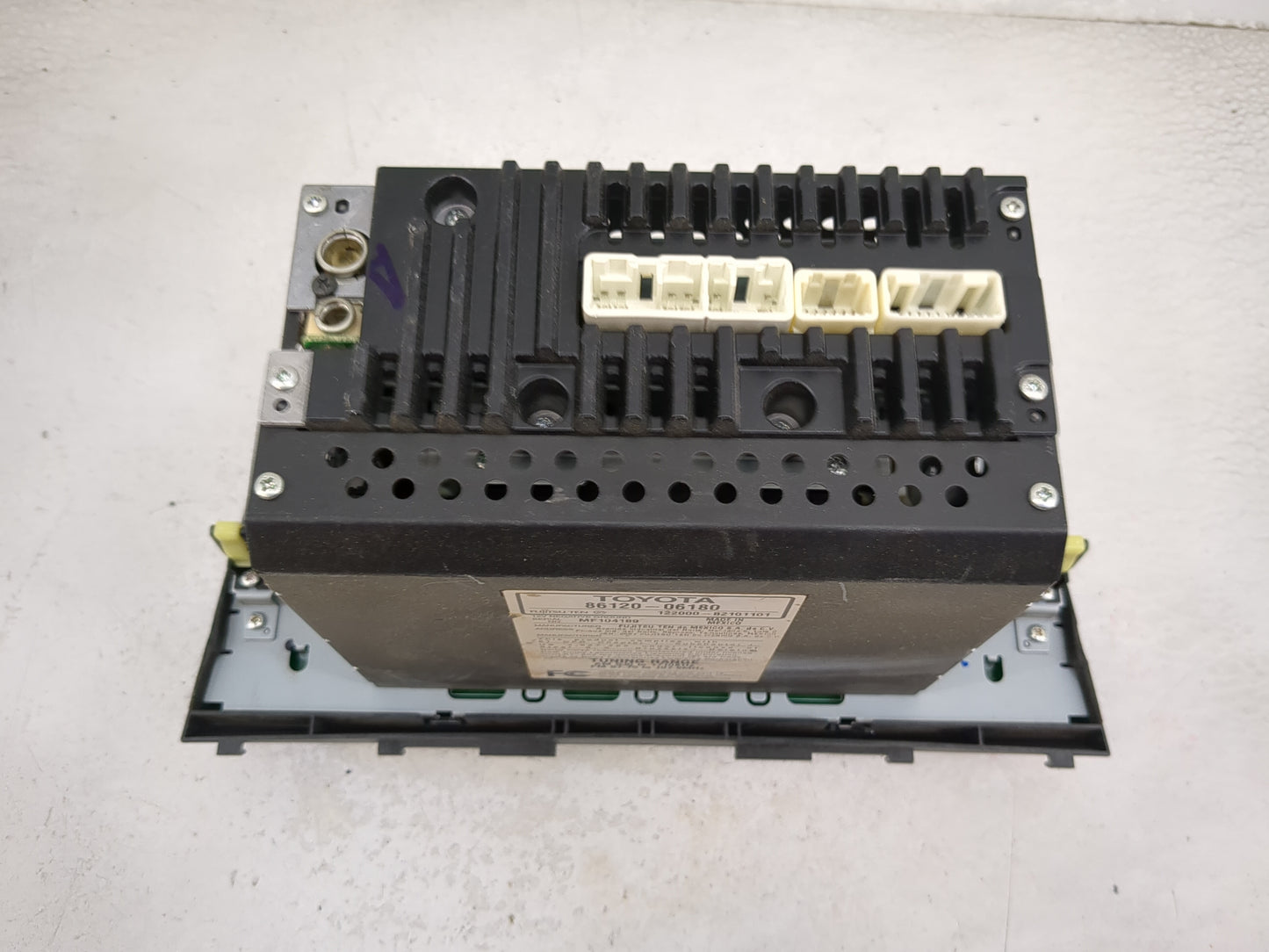 2007-2009 Toyota Camry Radio AM FM Cd Player Receiver Replacement P/N:86120-06180 122000-82101101 Fits Fits 2007 2008 2009 O
