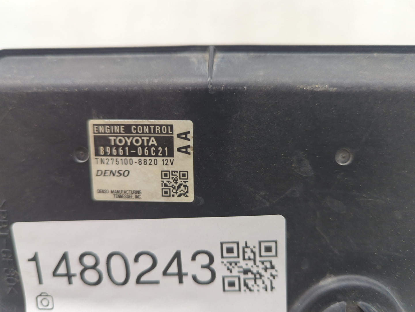 2007 Toyota Camry PCM Engine Control Computer ECU ECM PCU OEM P/N:89661-06C21 TN275100-8820 Fits OEM Used Auto Parts - Oemus