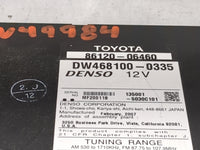 2007-2009 Toyota Camry Information Display Screen 1483414 - Oemusedautoparts1.com
