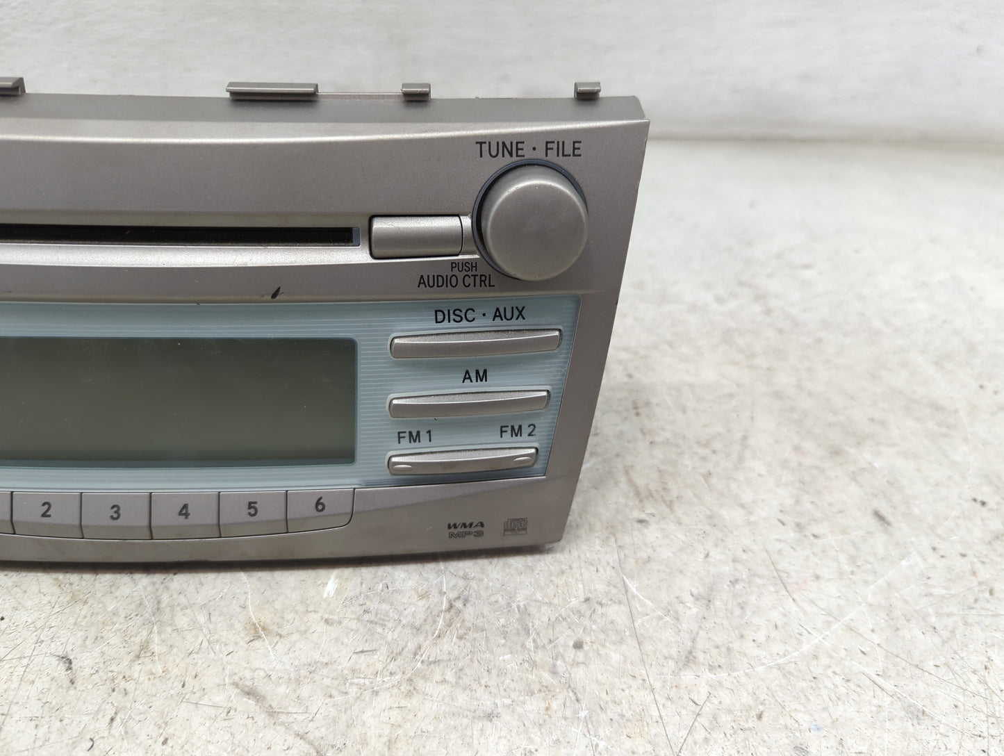 2007-2009 Toyota Camry Radio AM FM Cd Player Receiver Replacement P/N:86120-06180 122000-8210C101 Fits Fits 2007 2008 2009 O