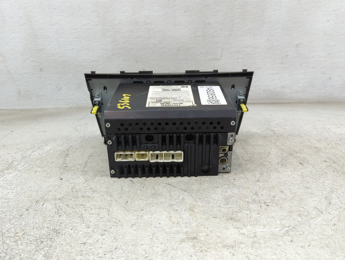 2007-2009 Toyota Camry Radio AM FM Cd Player Receiver Replacement P/N:86120-06180 122000-8210C101 Fits Fits 2007 2008 2009 O
