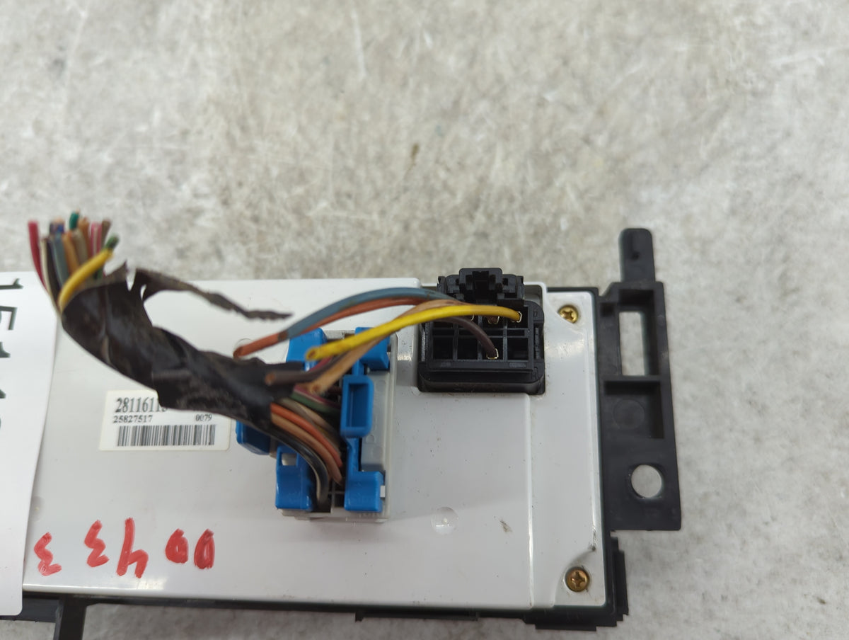 2007 Toyota Camry Climate Control Module Temperature AC/Heater Replacement P/N:28116115 25827517 Fits OEM Used Auto Parts - 