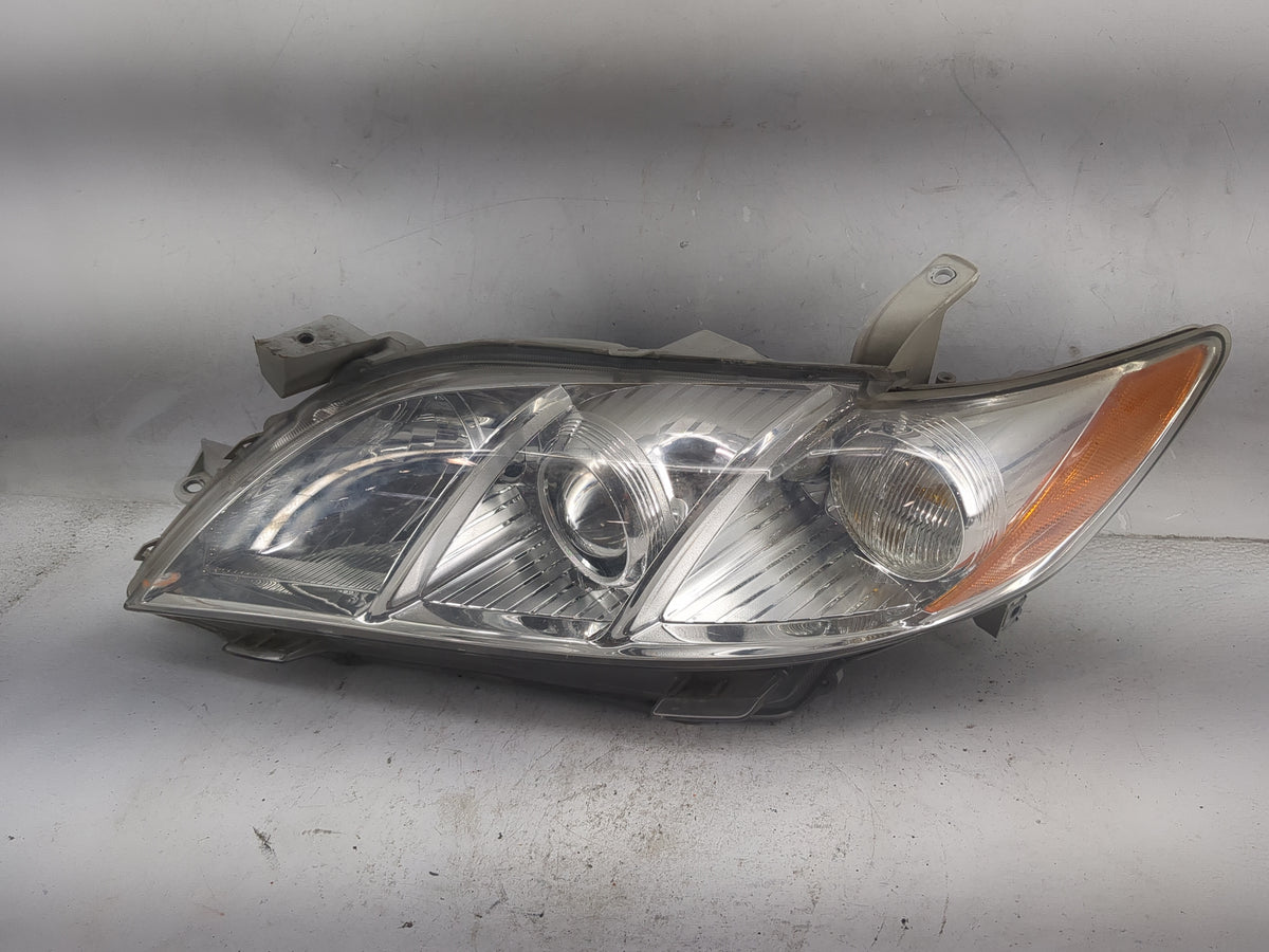 2007-2009 Toyota Camry Driver Left Oem Head Light Headlight Lamp Black - Oemusedautoparts1.com