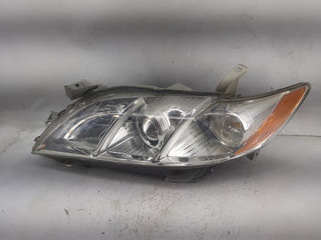 2007-2009 Toyota Camry Driver Left Oem Head Light Headlight Lamp Black - Oemusedautoparts1.com
