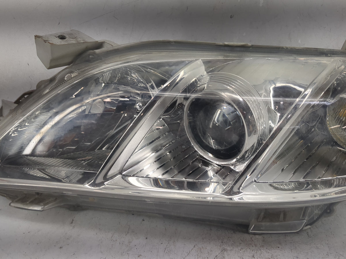 2007-2009 Toyota Camry Driver Left Oem Head Light Headlight Lamp Black - Oemusedautoparts1.com