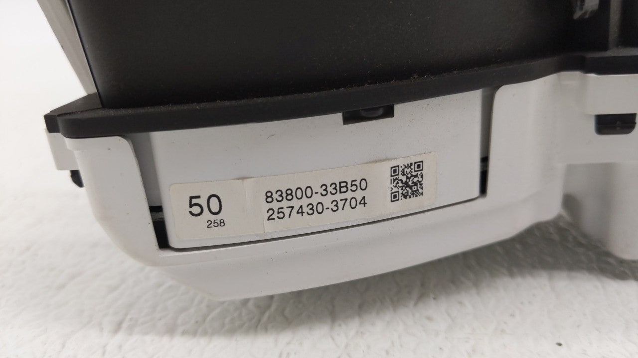 2007 Toyota Camry Instrument Cluster Speedometer Gauges P/N:83800-33B50 Fits OEM Used Auto Parts - Oemusedautoparts1.com