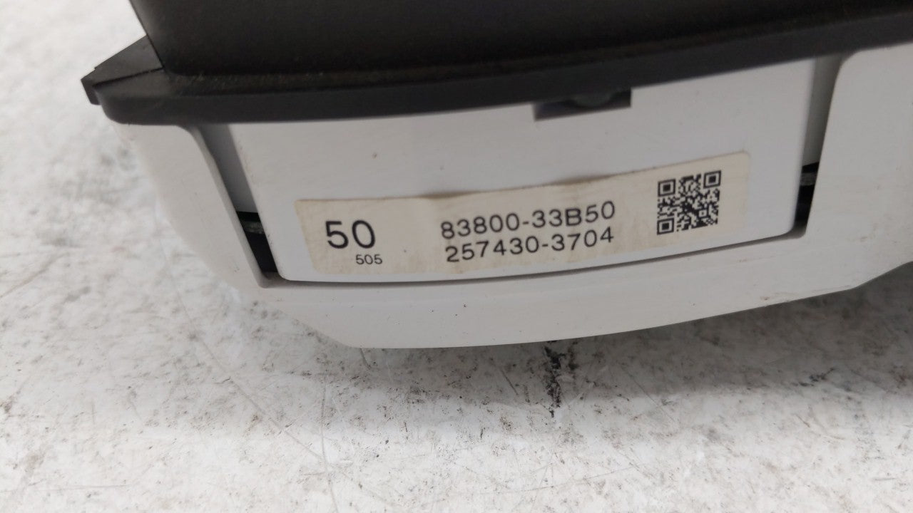 2007 Toyota Camry Instrument Cluster Speedometer Gauges P/N:83800-33B50 Fits OEM Used Auto Parts - Oemusedautoparts1.com