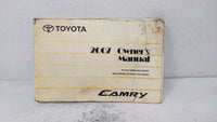 2007 Toyota Camry Owners Manual Book Guide OEM Used Auto Parts - Oemusedautoparts1.com