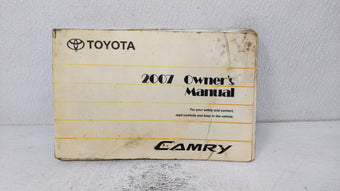 compare product 2007 Toyota Camry Owners Manual Book Guide OEM Used Auto Parts