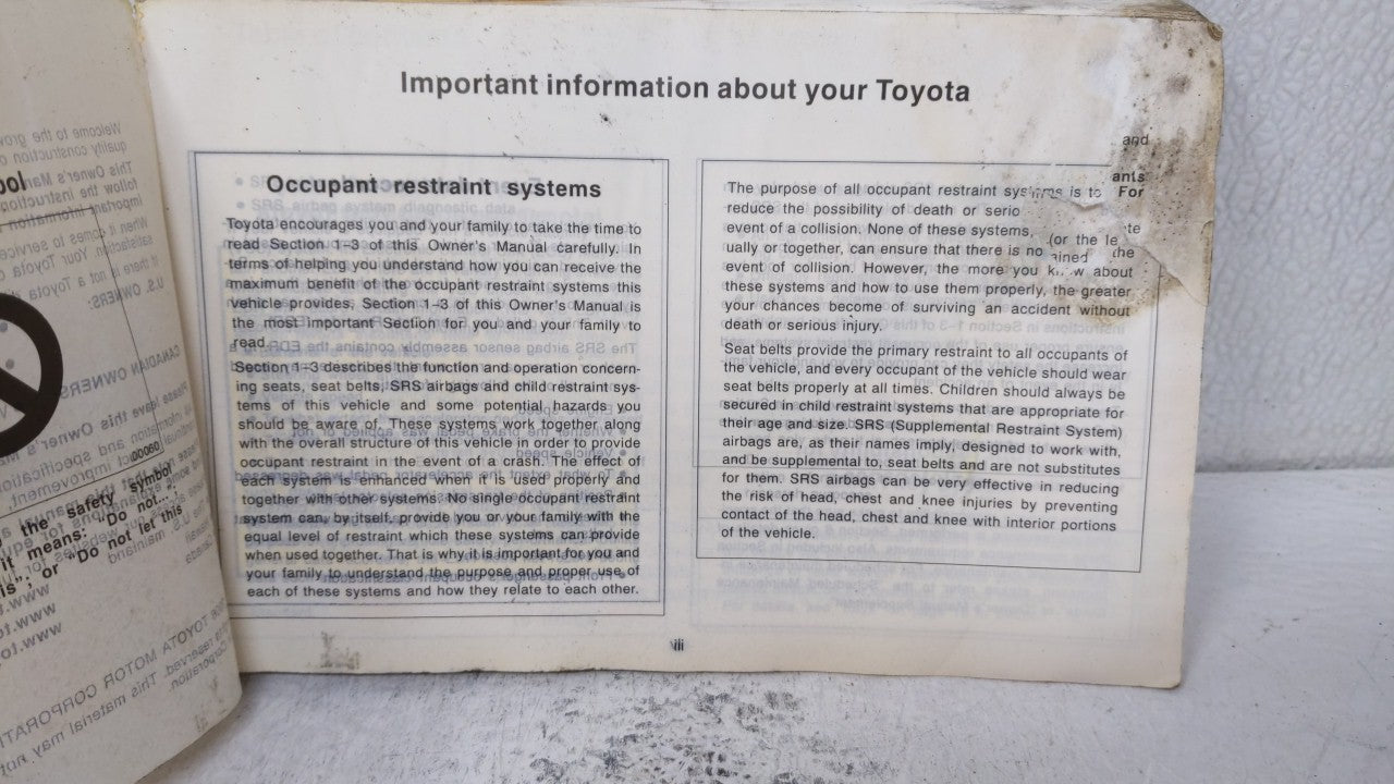 2007 Toyota Camry Owners Manual Book Guide OEM Used Auto Parts - Oemusedautoparts1.com