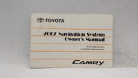 2007 Toyota Camry Owners Manual Book Guide OEM Used Auto Parts - Oemusedautoparts1.com