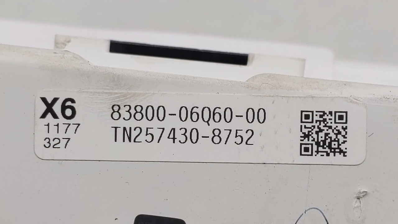 2007 Toyota Camry Instrument Cluster Speedometer Gauges P/N:83800-06Q60 83800-33B50 Fits OEM Used Auto Parts - Oemusedautopa