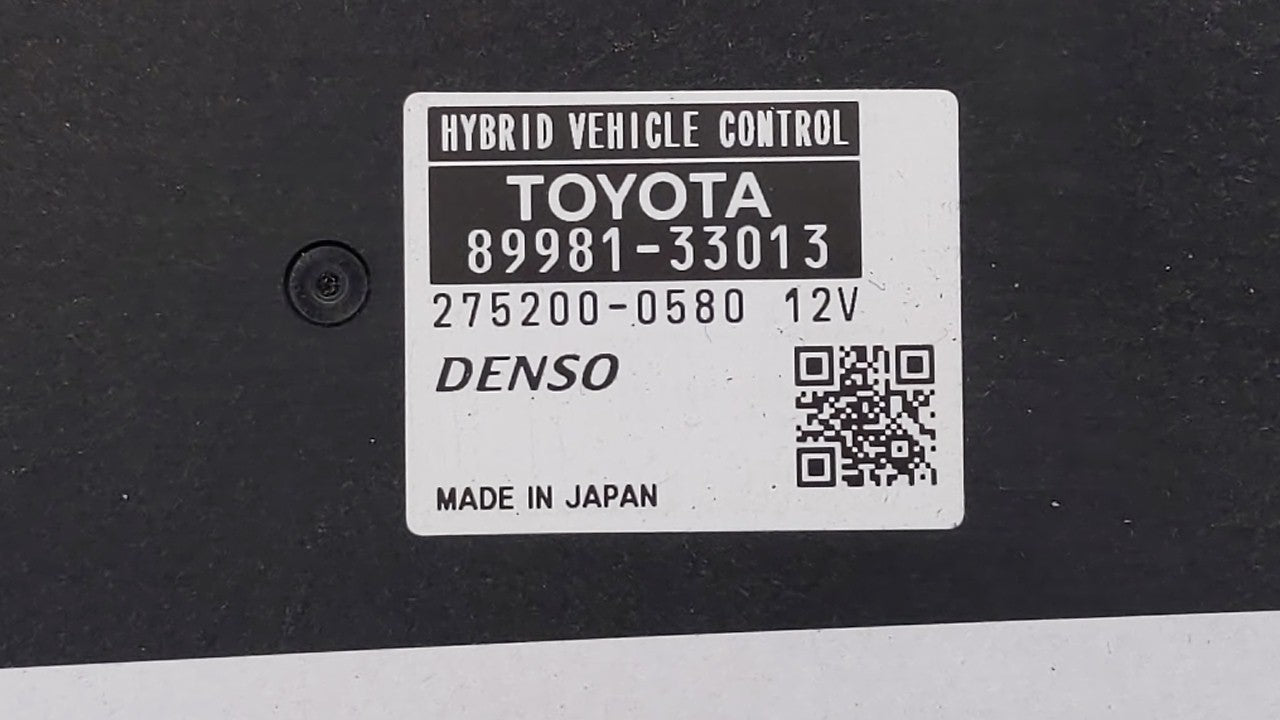2007 Toyota Camry PCM Engine Control Computer ECU ECM PCU OEM P/N:89981-33013 Fits OEM Used Auto Parts - Oemusedautoparts1.c