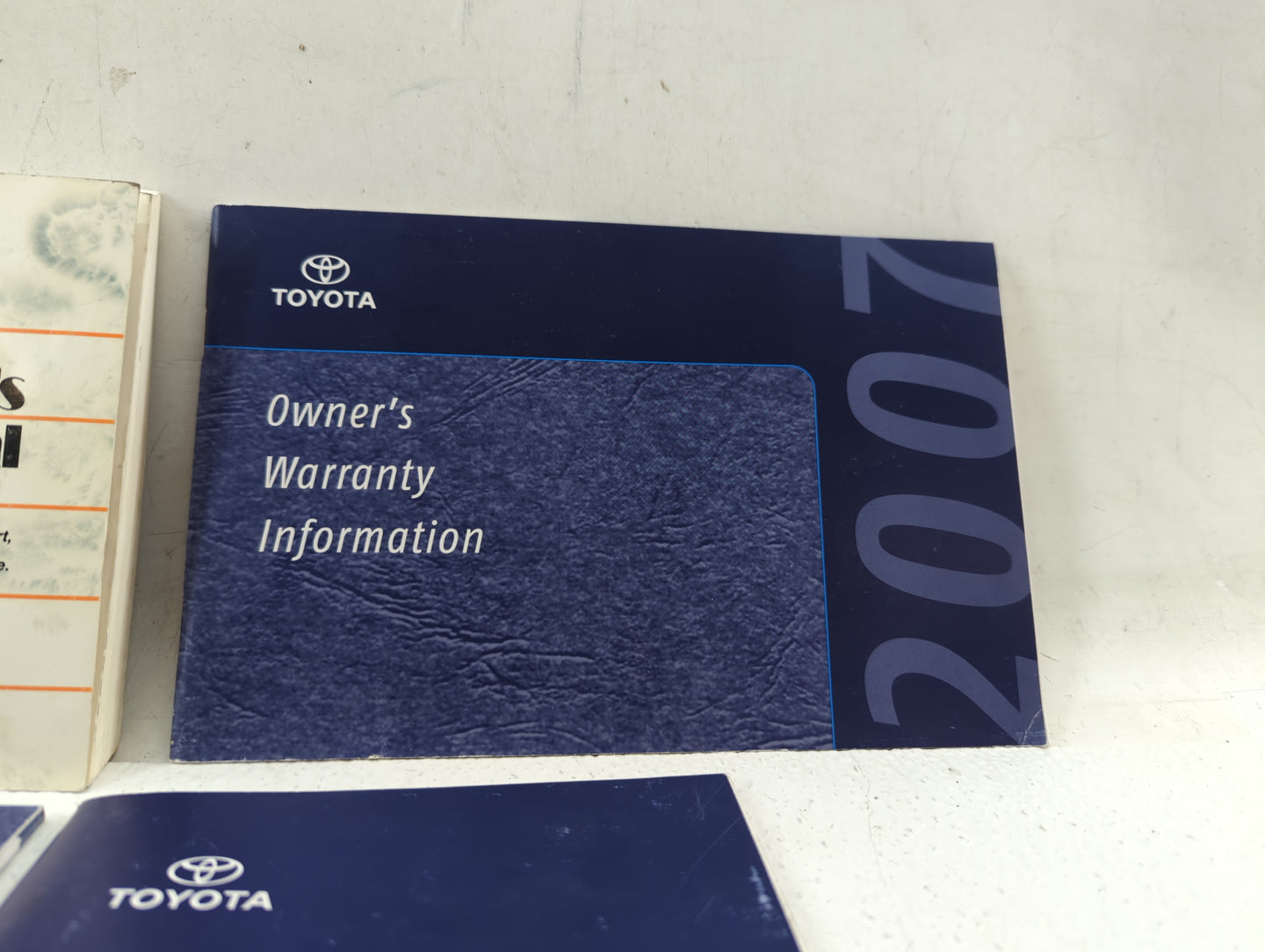 2007 Toyota Camry Owners Manual Book Guide P/N:01999-33748 OEM Used Auto Parts - Oemusedautoparts1.com