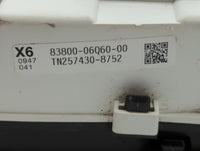 2007 Toyota Camry Instrument Cluster Speedometer Gauges P/N:83800-06Q60 83800-33B50 Fits OEM Used Auto Parts - Oemusedautopa