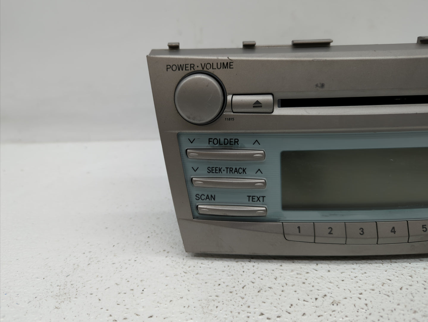 2007-2009 Toyota Camry Radio AM FM Cd Player Receiver Replacement P/N:86120-06182 86120-33890 Fits Fits 2007 2008 2009 OEM U