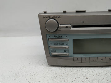 2007-2009 Toyota Camry Radio AM FM Cd Player Receiver Replacement P/N:86120-06182 86120-33890 Fits Fits 2007 2008 2009 OEM Used Auto Parts