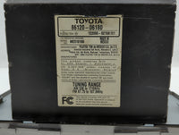 2007-2009 Toyota Camry Radio AM FM Cd Player Receiver Replacement P/N:86120-06182 86120-33890 Fits Fits 2007 2008 2009 OEM U