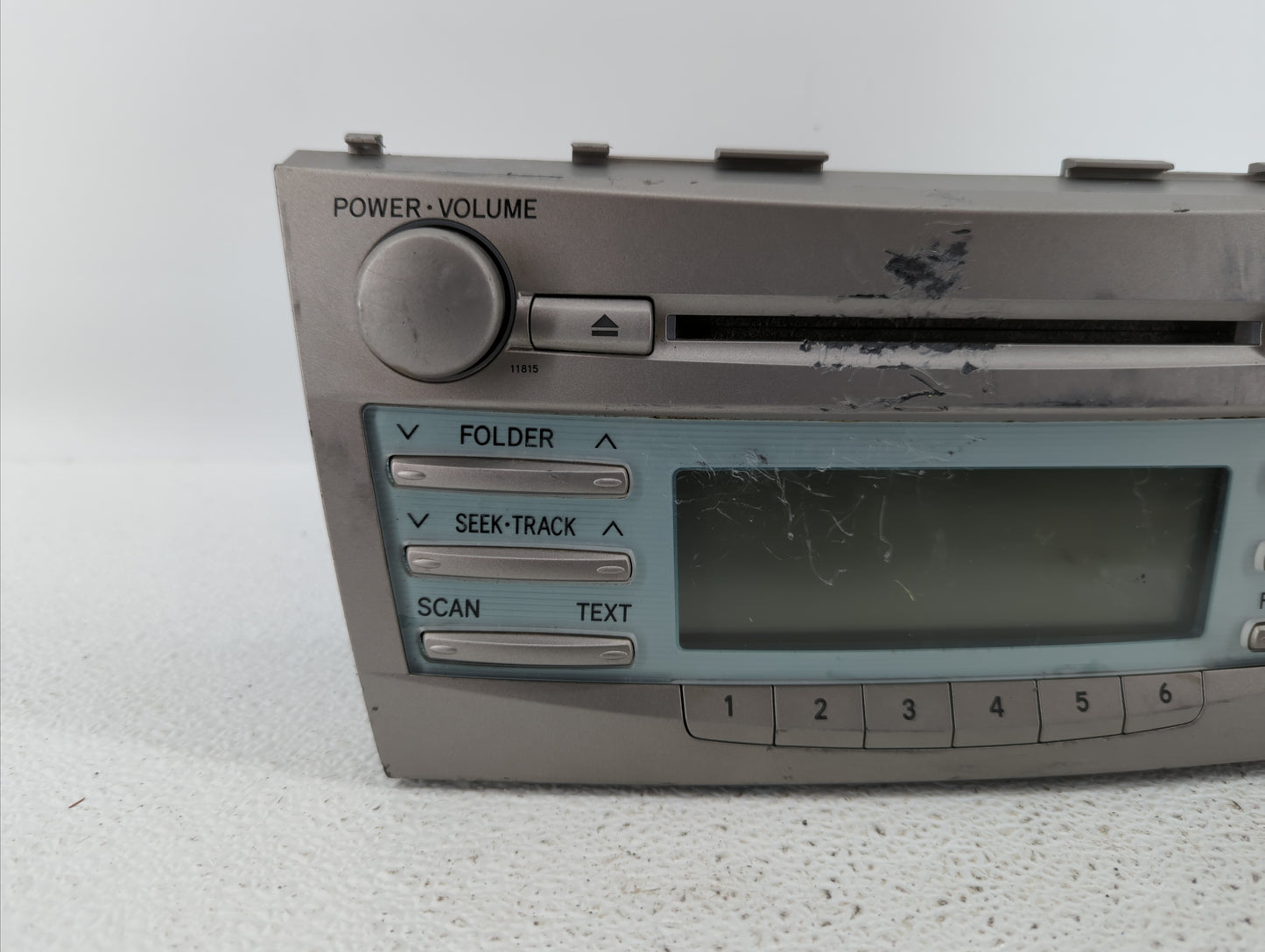 2007-2009 Toyota Camry Am Fm Cd Player Radio Receiver - Oemusedautoparts1.com
