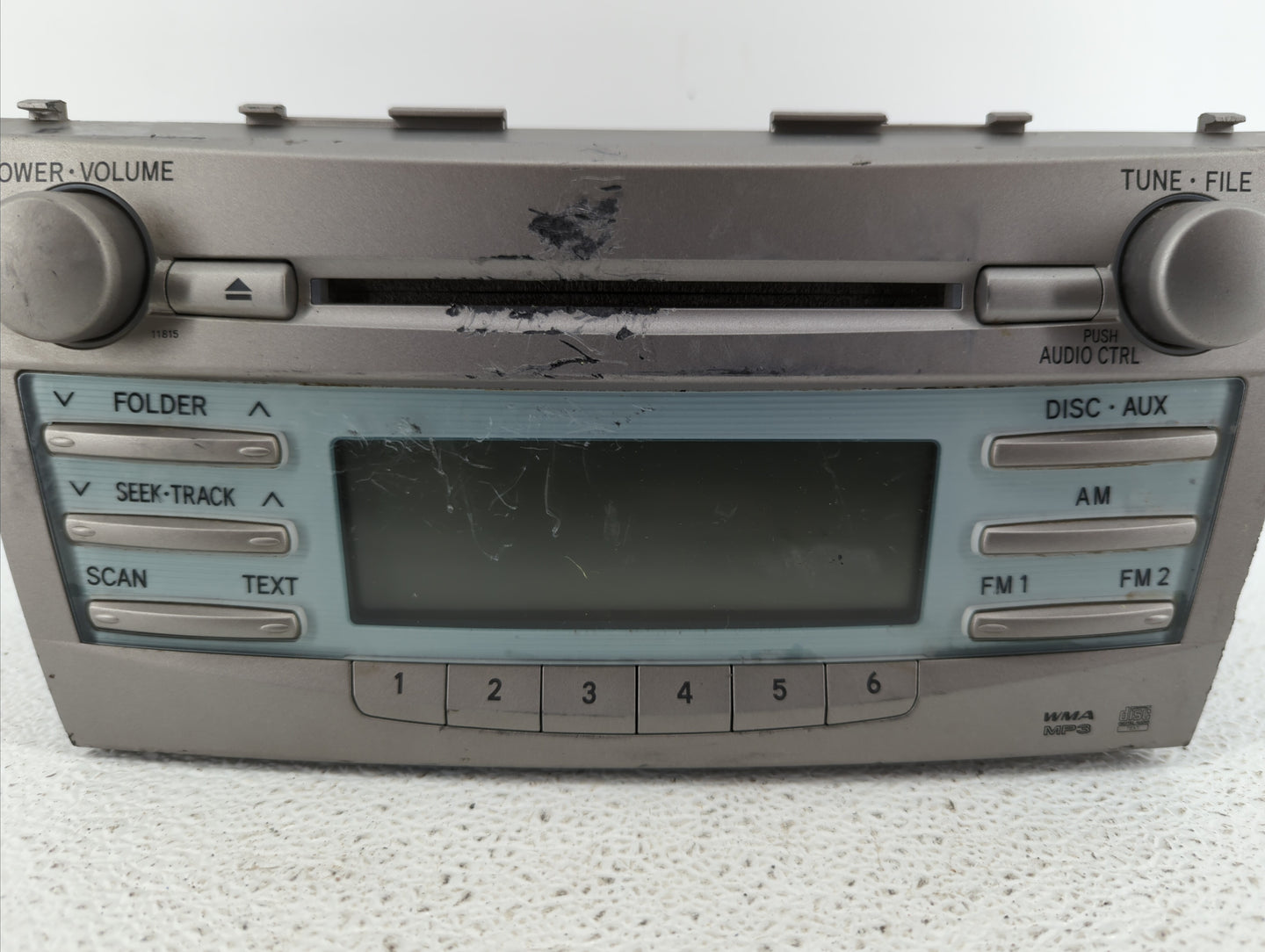 2007-2009 Toyota Camry Am Fm Cd Player Radio Receiver - Oemusedautoparts1.com