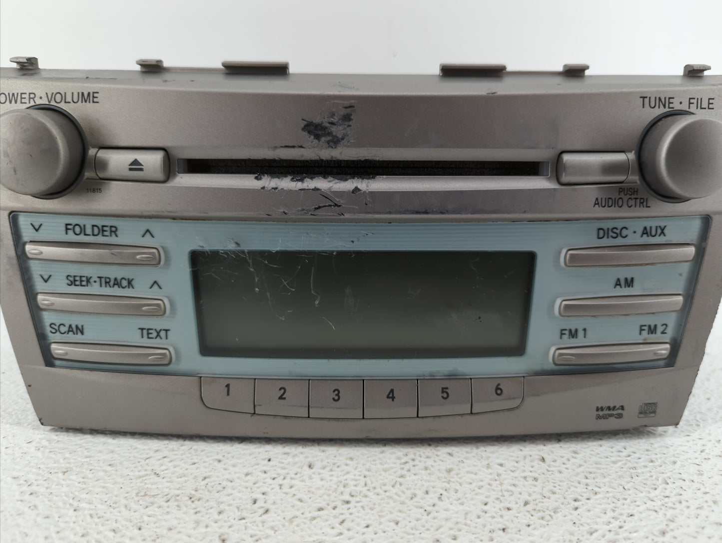 2007-2009 Toyota Camry Am Fm Cd Player Radio Receiver - Oemusedautoparts1.com
