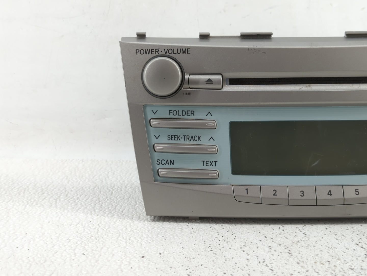2007-2009 Toyota Camry Am Fm Cd Player Radio Receiver - Oemusedautoparts1.com