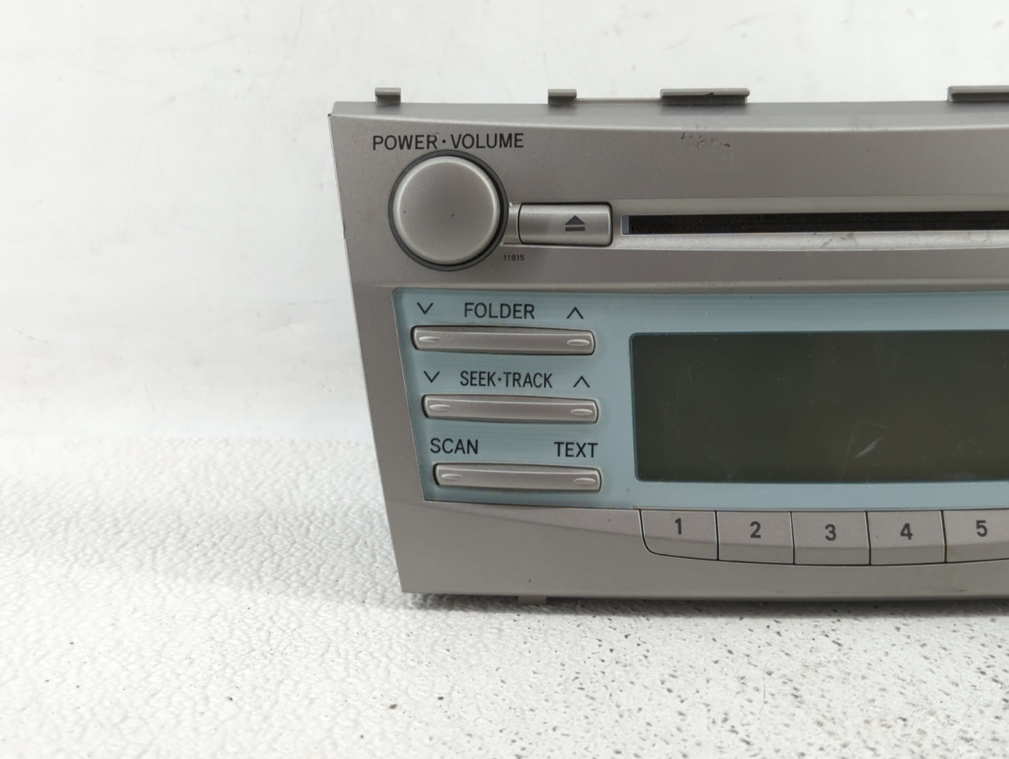 2007-2009 Toyota Camry Am Fm Cd Player Radio Receiver - Oemusedautoparts1.com