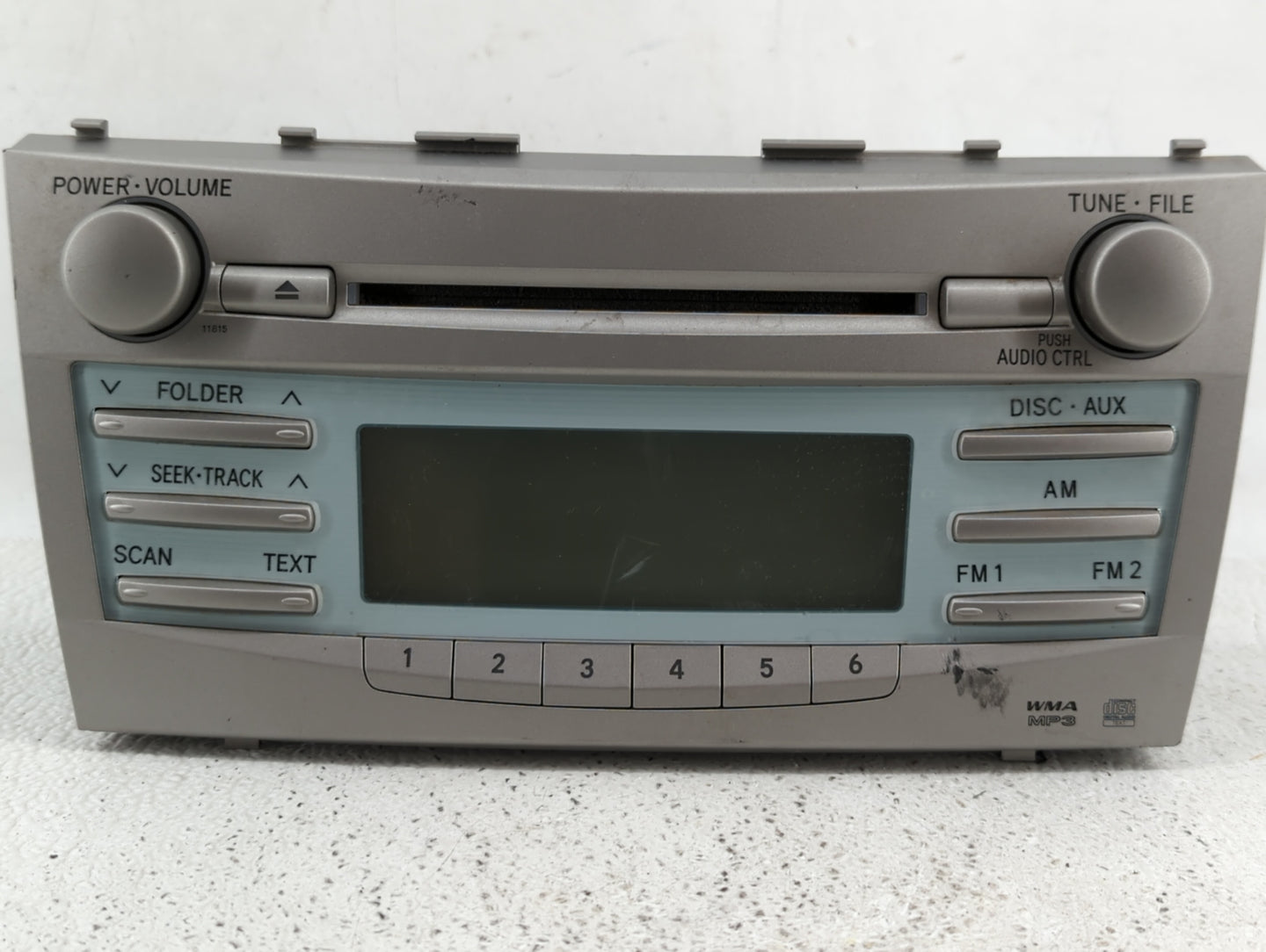 2007-2009 Toyota Camry Am Fm Cd Player Radio Receiver - Oemusedautoparts1.com