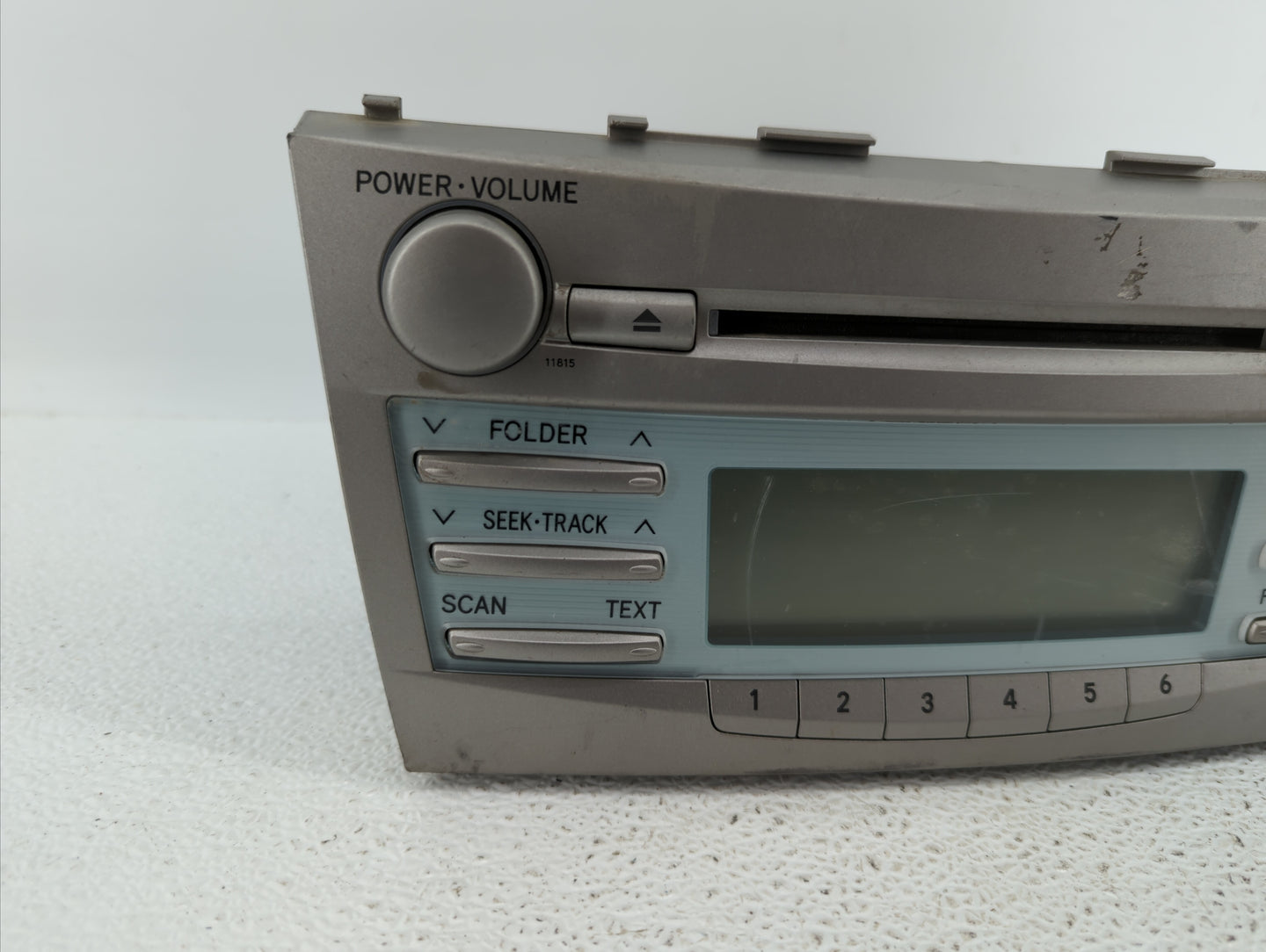 2007-2009 Toyota Camry Am Fm Cd Player Radio Receiver - Oemusedautoparts1.com