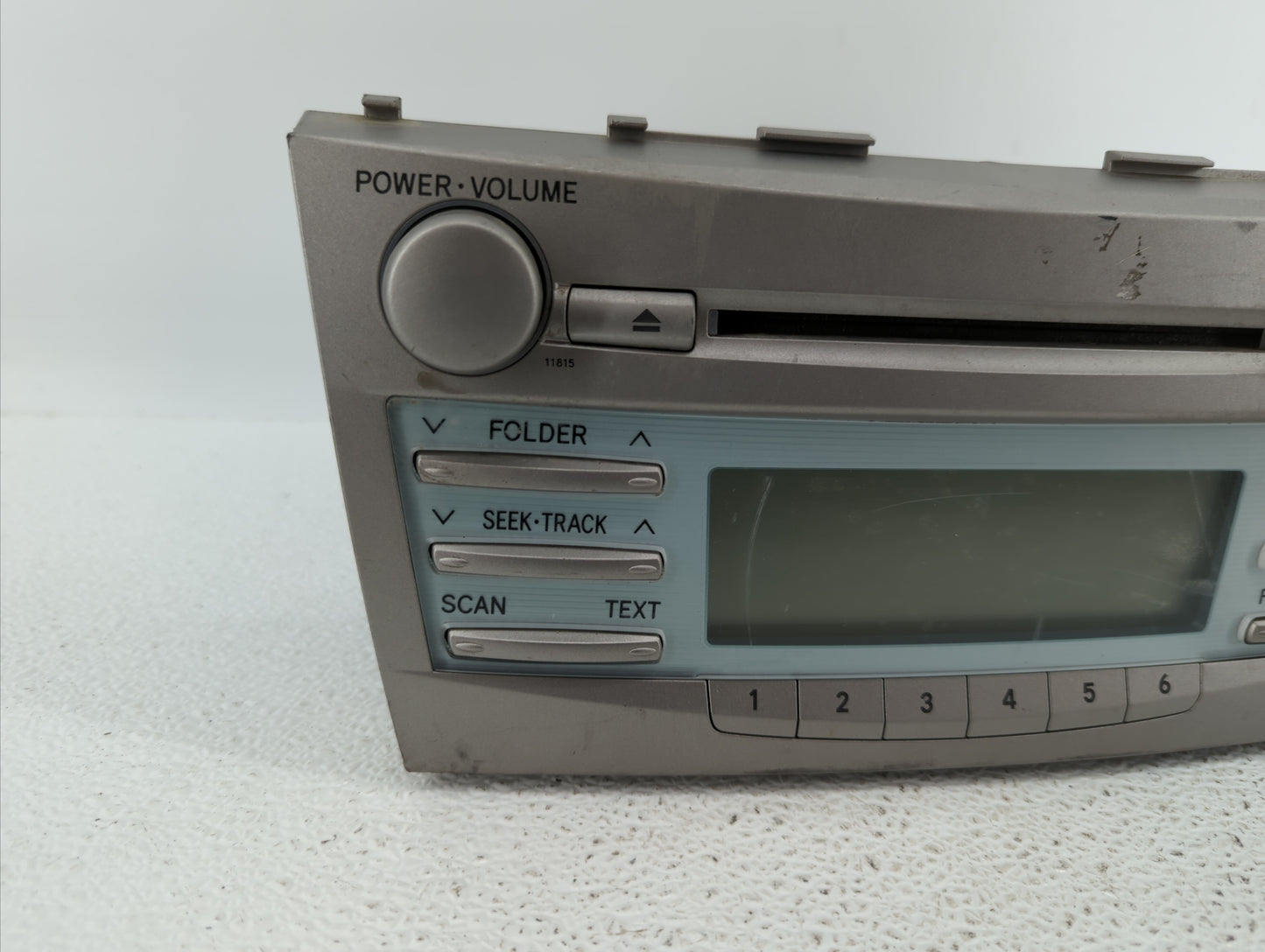2007-2009 Toyota Camry Am Fm Cd Player Radio Receiver - Oemusedautoparts1.com