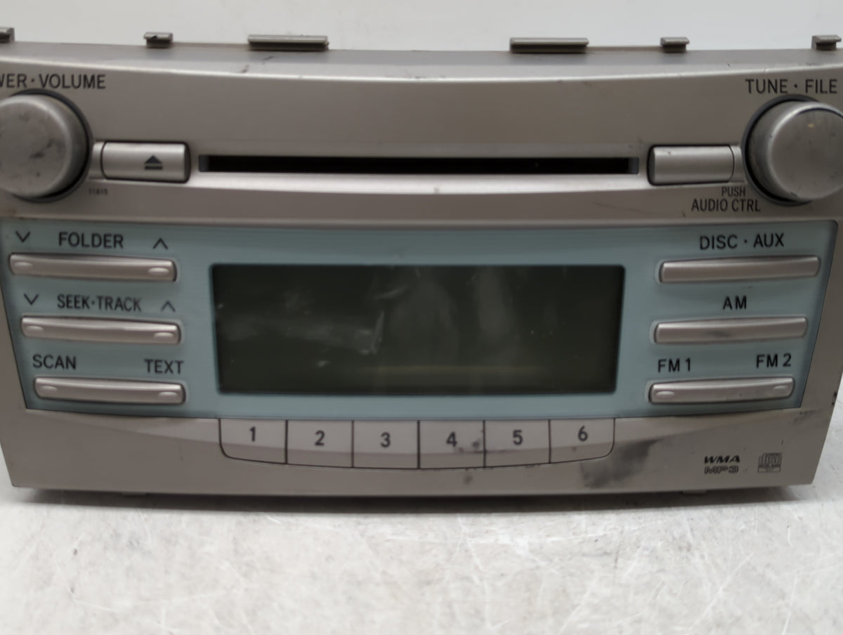 2007-2009 Toyota Camry Am Fm Cd Player Radio Receiver 348179 - Oemusedautoparts1.com
