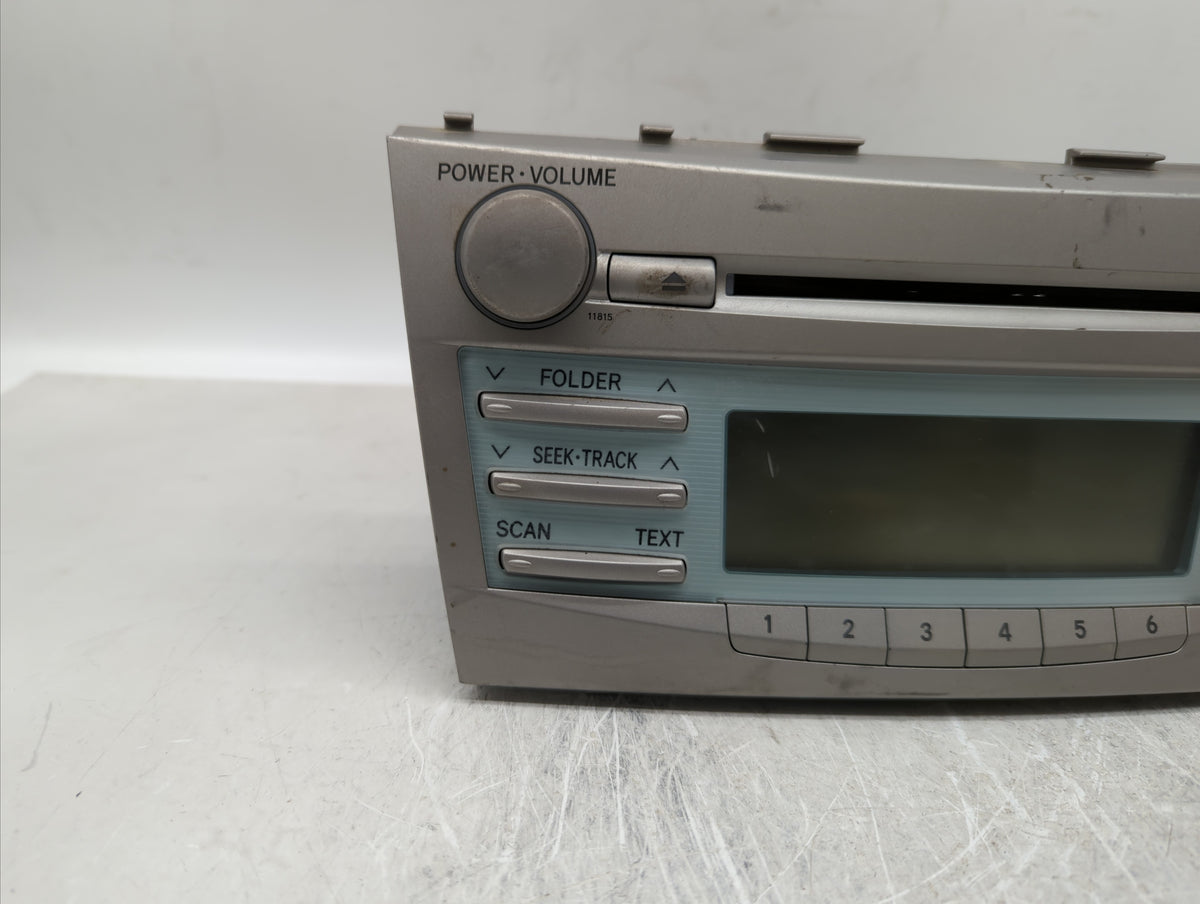 2007-2009 Toyota Camry Am Fm Cd Player Radio Receiver 348226 - Oemusedautoparts1.com