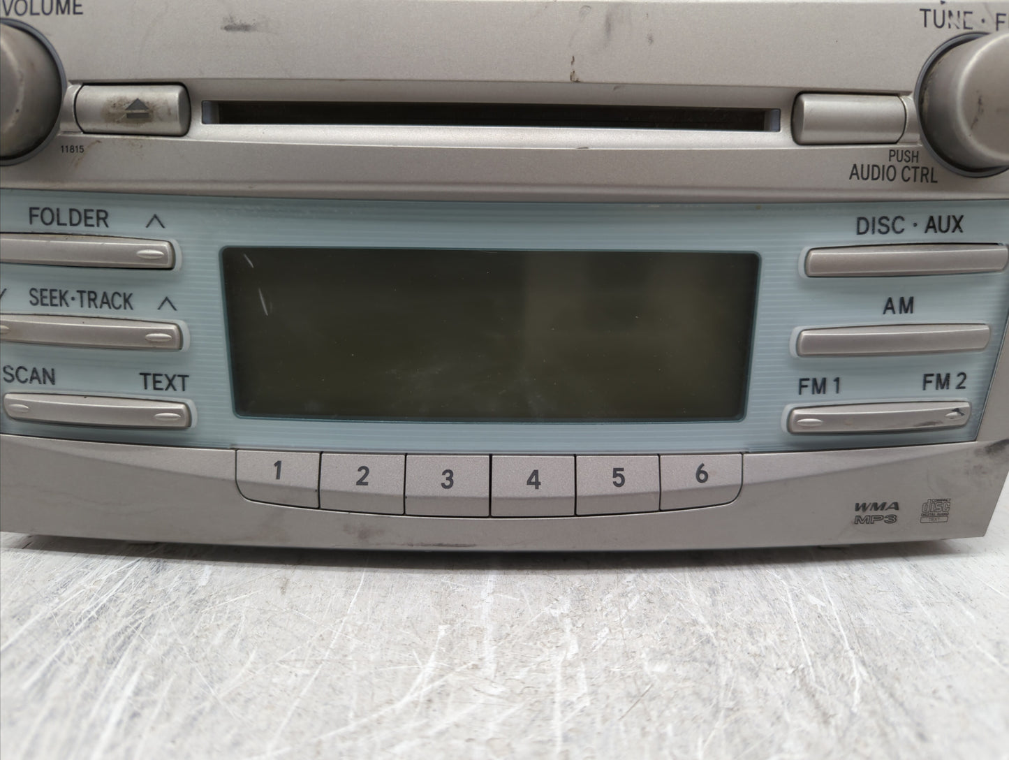 2007-2009 Toyota Camry Am Fm Cd Player Radio Receiver - Oemusedautoparts1.com