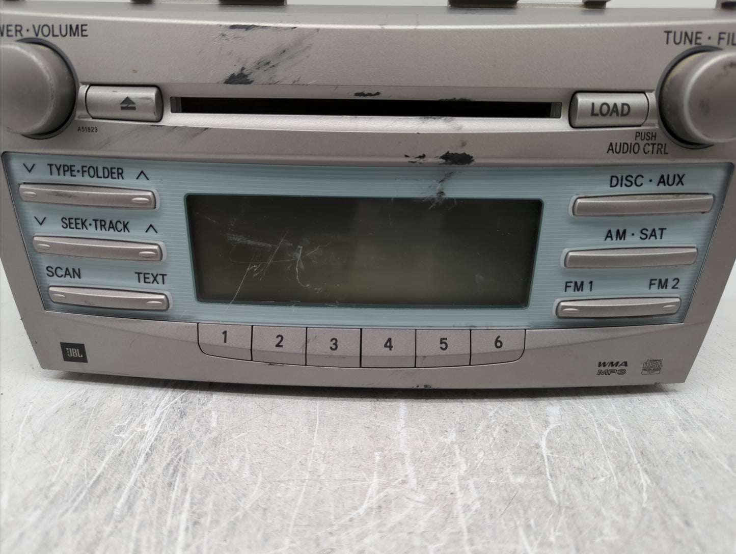 2007-2009 Toyota Camry Am Fm Cd Player Radio Receiver - Oemusedautoparts1.com
