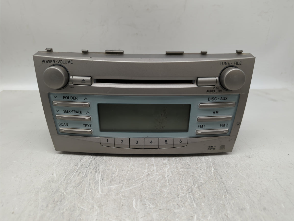 2007-2009 Toyota Camry Am Fm Cd Player Radio Receiver 348416 - Oemusedautoparts1.com