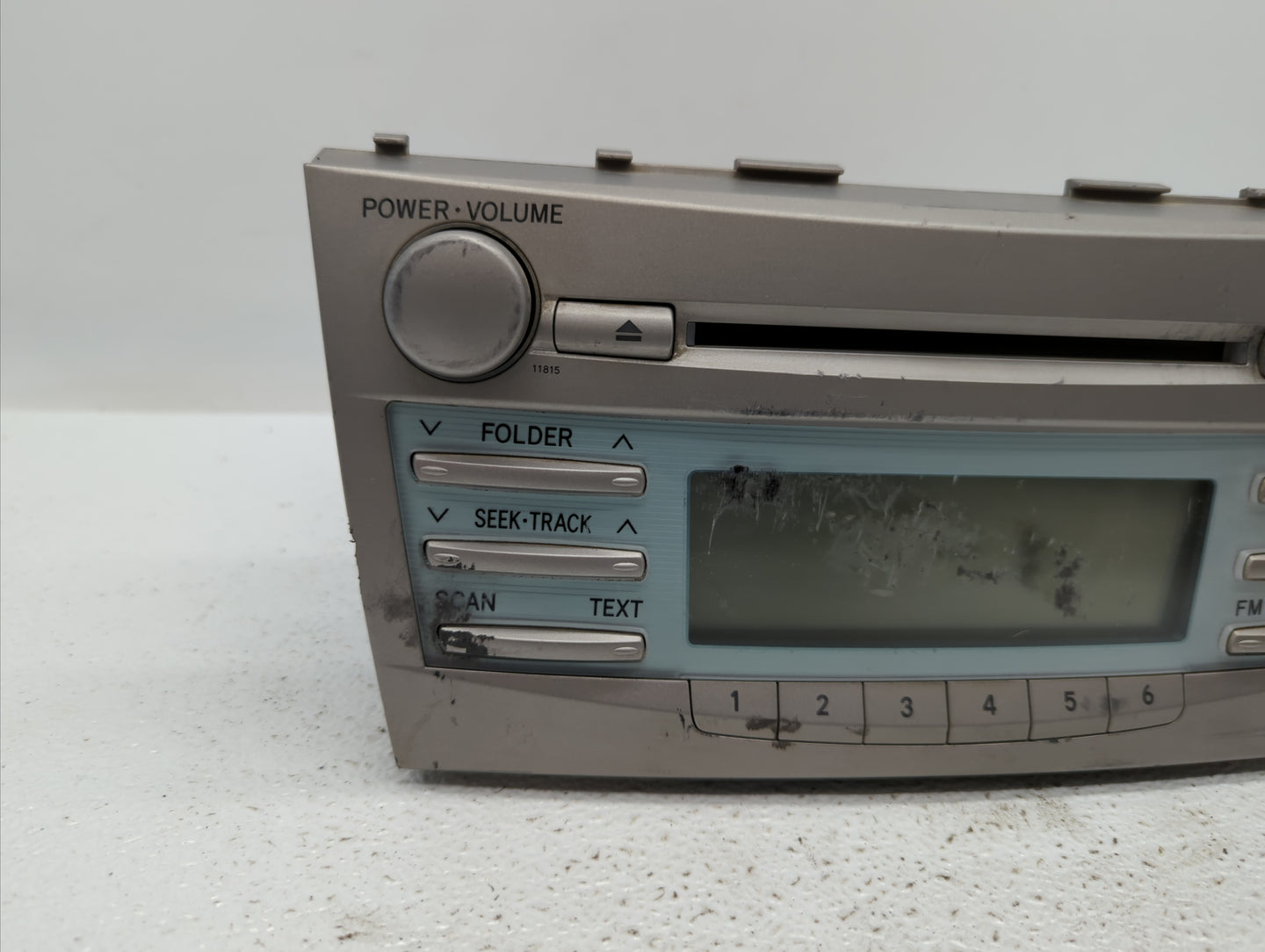 2007-2009 Toyota Camry Radio AM FM Cd Player Receiver Replacement P/N:86120-06182 86120-33890 Fits Fits 2007 2008 2009 OEM U