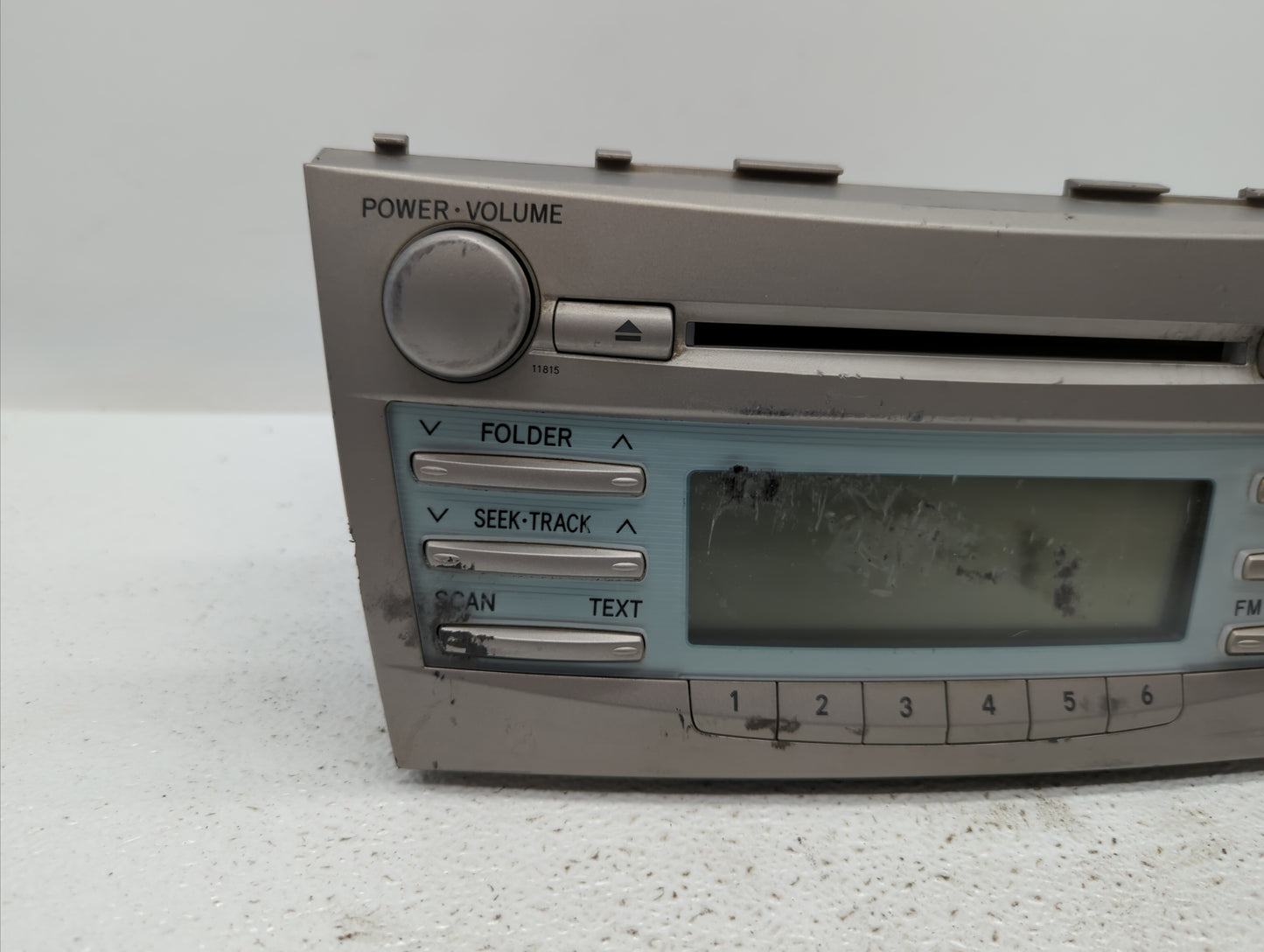 2007-2009 Toyota Camry Radio AM FM Cd Player Receiver Replacement P/N:86120-06182 86120-33890 Fits Fits 2007 2008 2009 OEM U