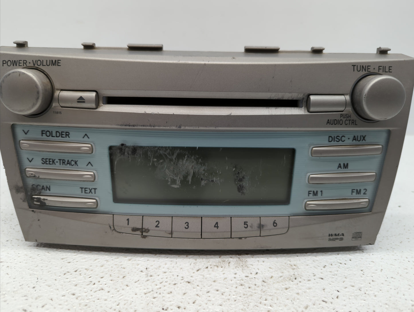 2007-2009 Toyota Camry Radio AM FM Cd Player Receiver Replacement P/N:86120-06182 86120-33890 Fits Fits 2007 2008 2009 OEM U