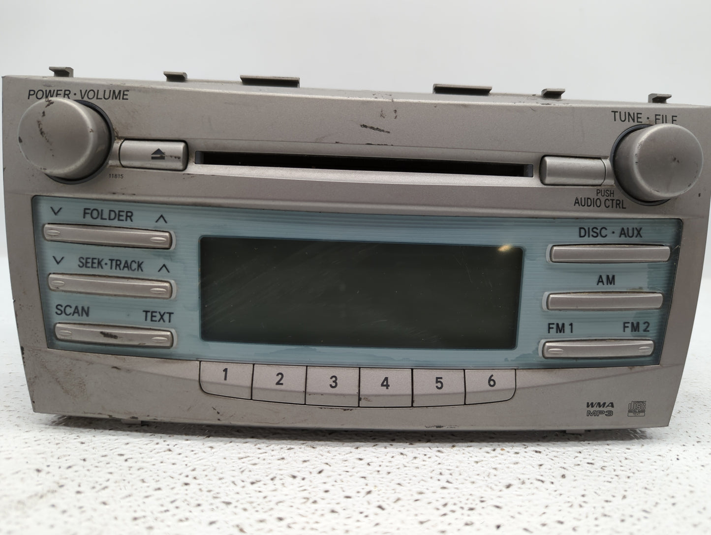 2007-2009 Toyota Camry Radio AM FM Cd Player Receiver Replacement P/N:86120-06182 86120-33890 Fits Fits 2007 2008 2009 OEM U