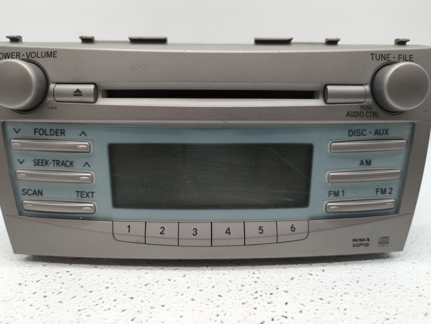 2007-2009 Toyota Camry Radio AM FM Cd Player Receiver Replacement P/N:86120-06182 86120-33890 Fits Fits 2007 2008 2009 OEM U