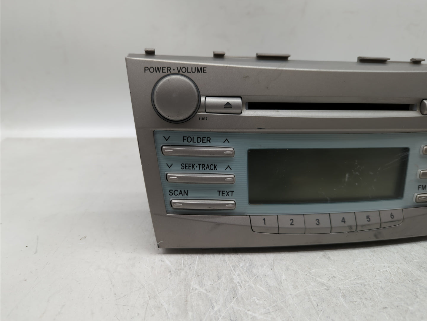 2007-2009 Toyota Camry Radio AM FM Cd Player Receiver Replacement P/N:86120-06182 86120-33890 Fits Fits 2007 2008 2009 OEM U