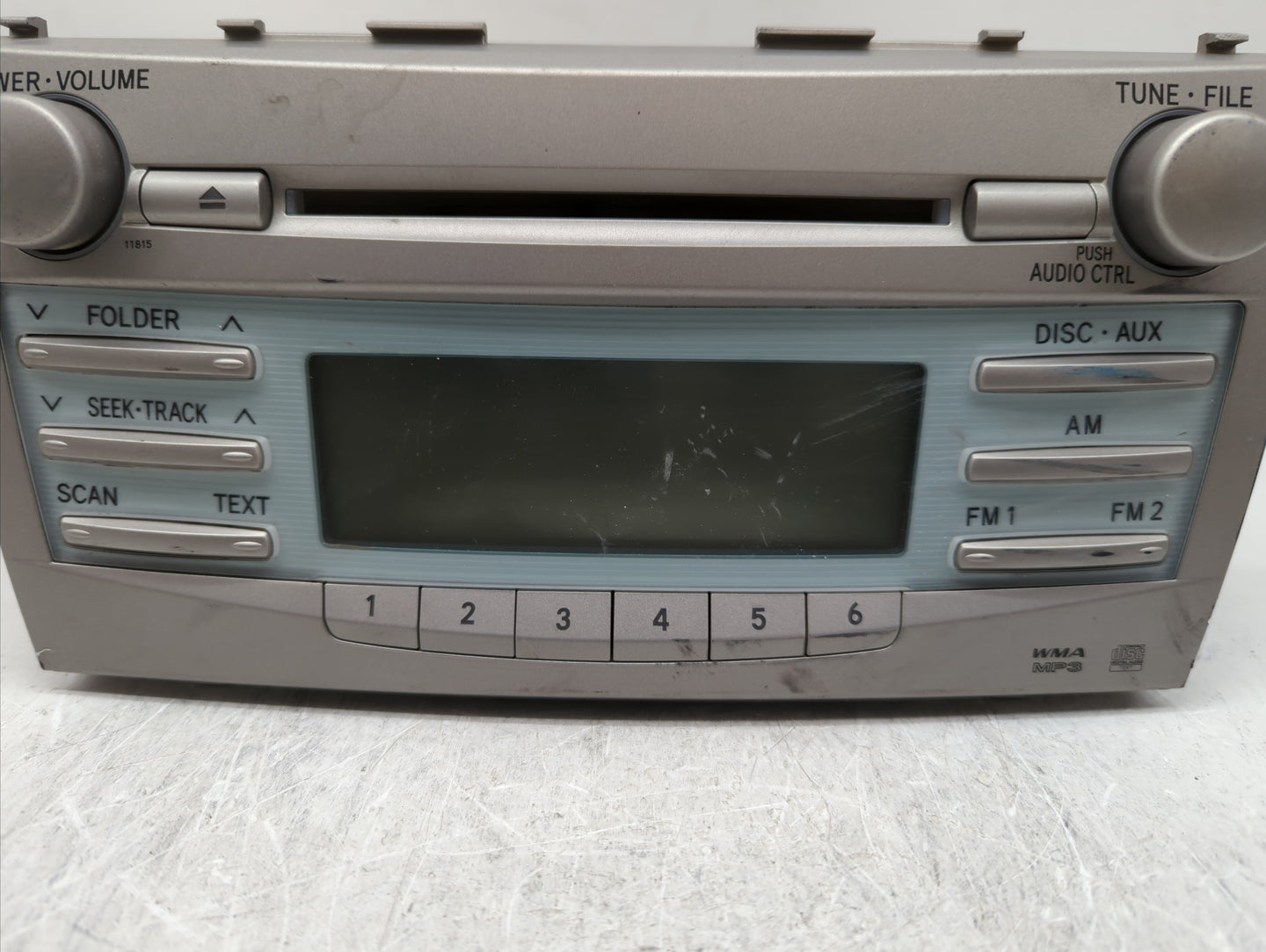 2007-2009 Toyota Camry Radio AM FM Cd Player Receiver Replacement P/N:86120-06182 86120-33890 Fits Fits 2007 2008 2009 OEM U