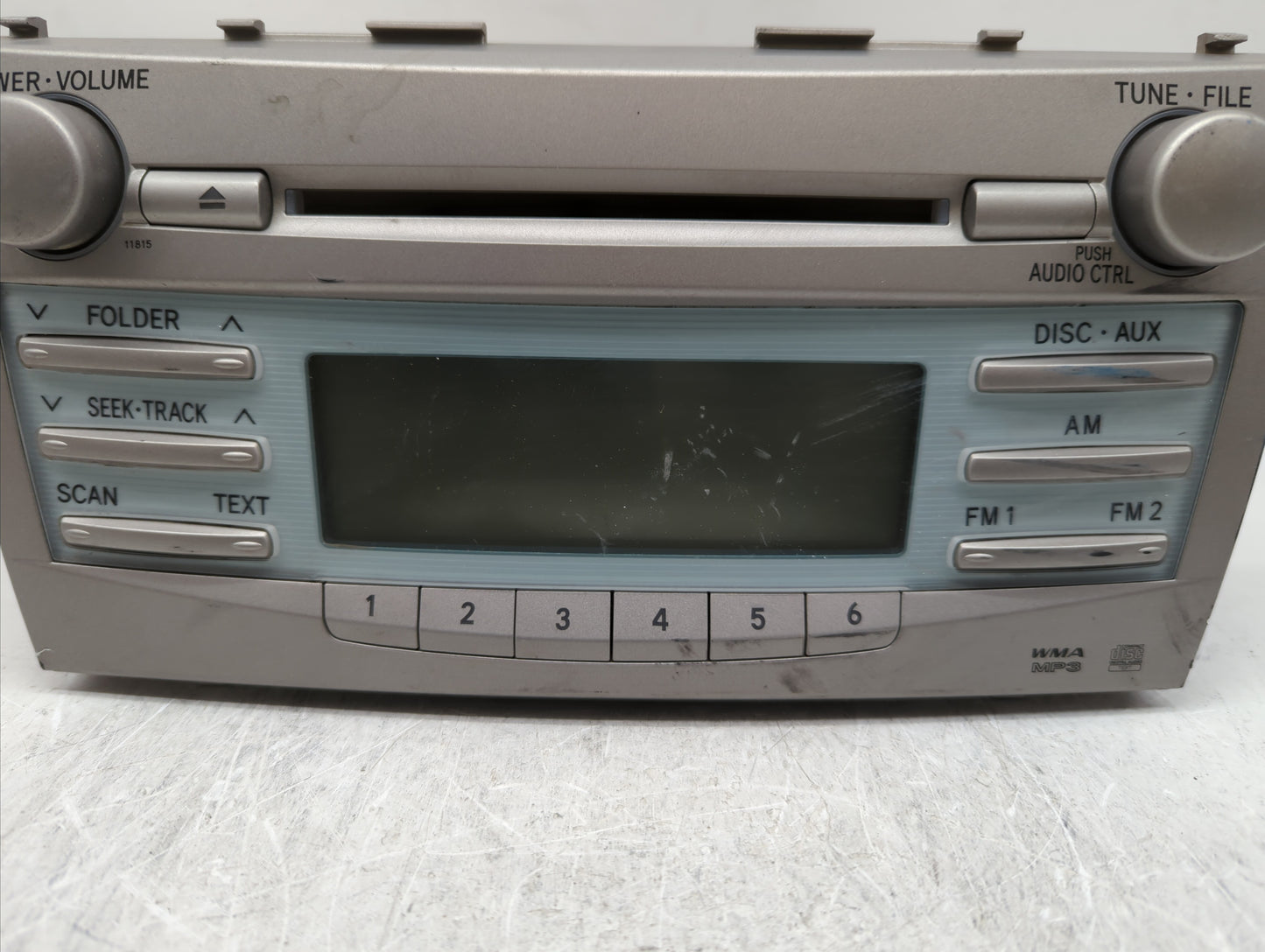2007-2009 Toyota Camry Radio AM FM Cd Player Receiver Replacement P/N:86120-06182 86120-33890 Fits Fits 2007 2008 2009 OEM U