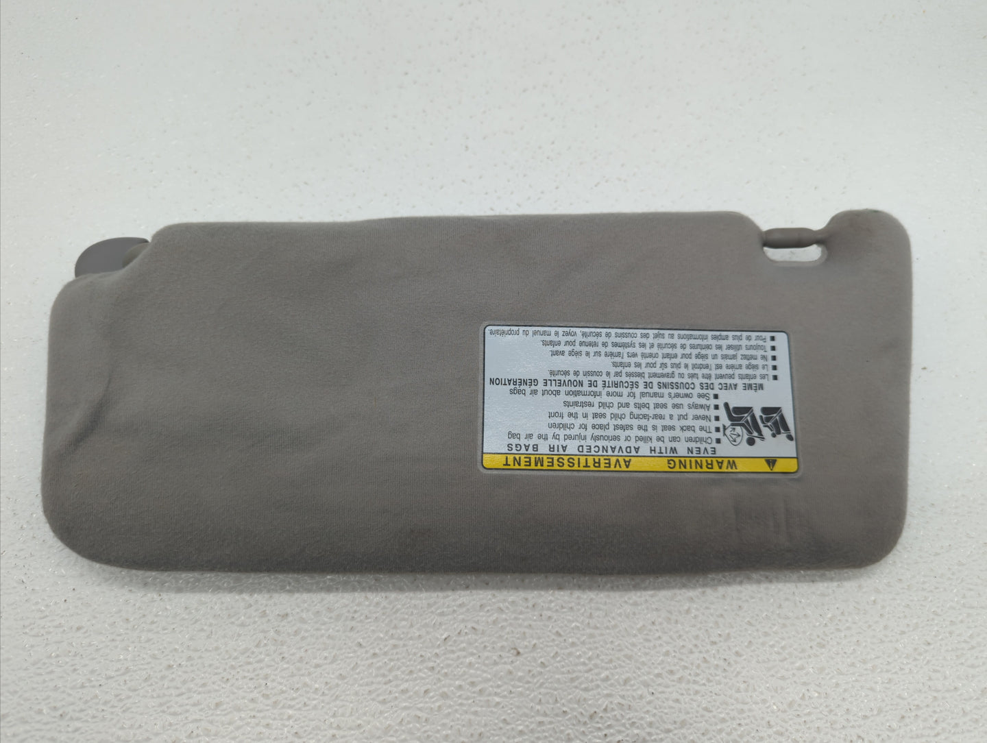 2007-2011 Toyota Camry Sun Visor Shade Replacement Passenger Right Mirror Fits Fits 2007 2008 2009 2010 2011 OEM Used Auto P