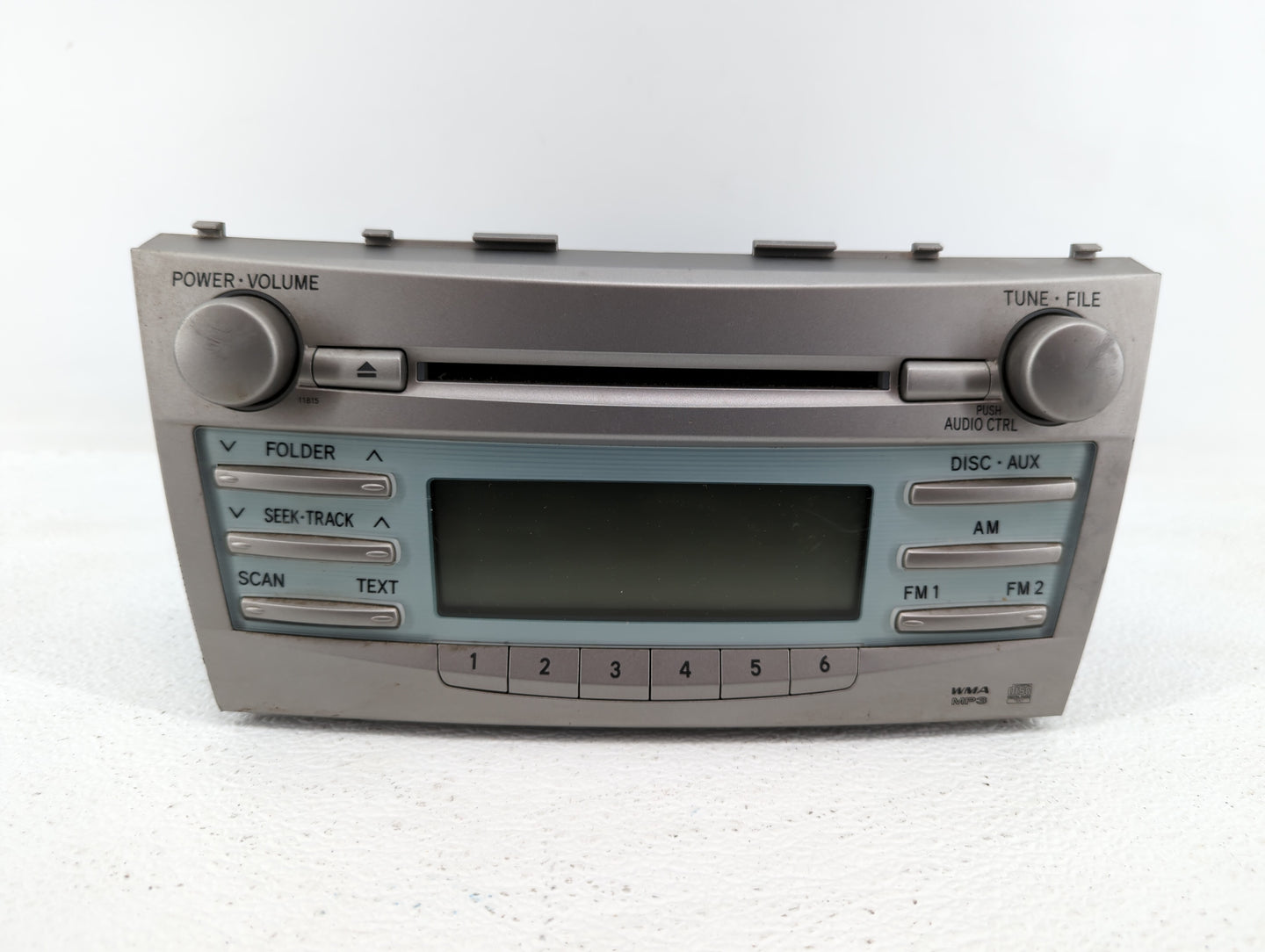 2007-2009 Toyota Camry Radio AM FM Cd Player Receiver Replacement P/N:86120-06182 86120-33890 Fits Fits 2007 2008 2009 OEM U