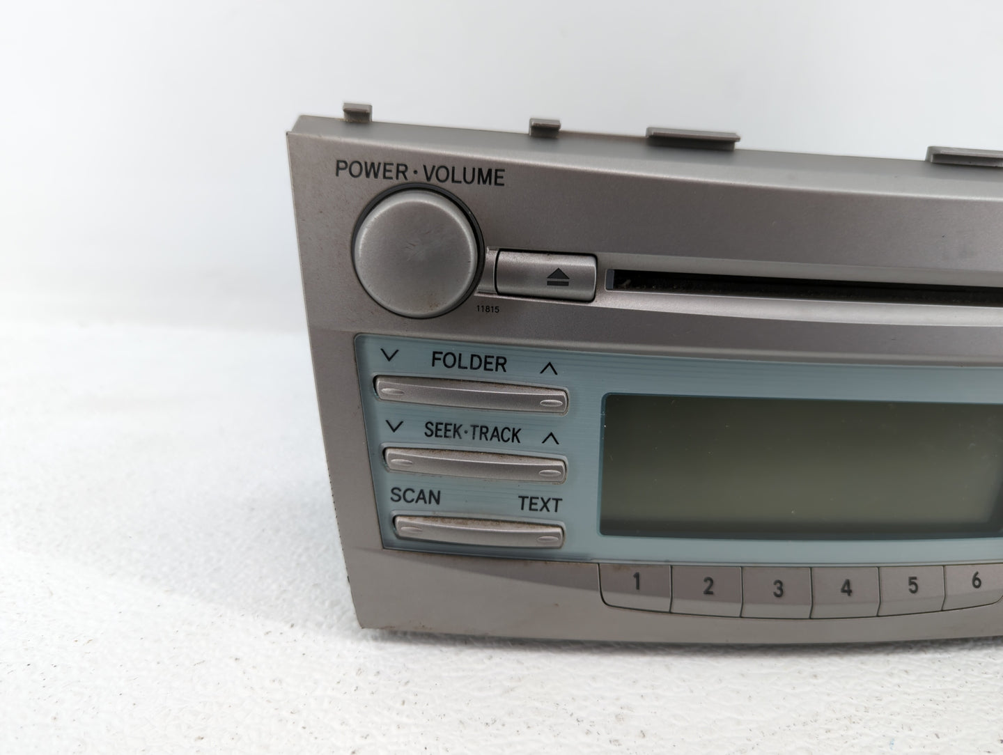 2007-2009 Toyota Camry Radio AM FM Cd Player Receiver Replacement P/N:86120-06182 86120-33890 Fits Fits 2007 2008 2009 OEM U