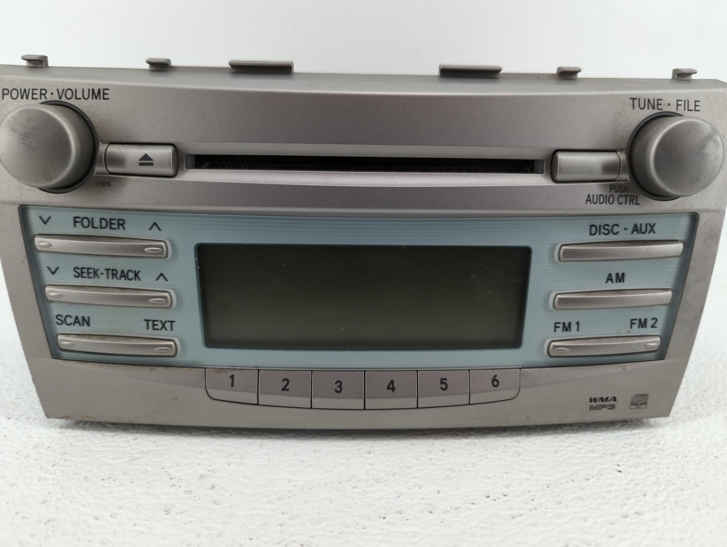 2007-2009 Toyota Camry Radio AM FM Cd Player Receiver Replacement P/N:86120-06182 86120-33890 Fits Fits 2007 2008 2009 OEM U