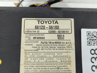 2007-2009 Toyota Camry Radio AM FM Cd Player Receiver Replacement P/N:86120-06182 86120-33890 Fits Fits 2007 2008 2009 OEM U